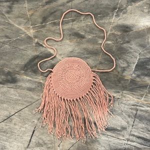 Y2K mini shoulder bag -Light Pink